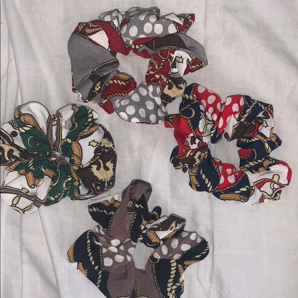 Scrunches! Sold all together.